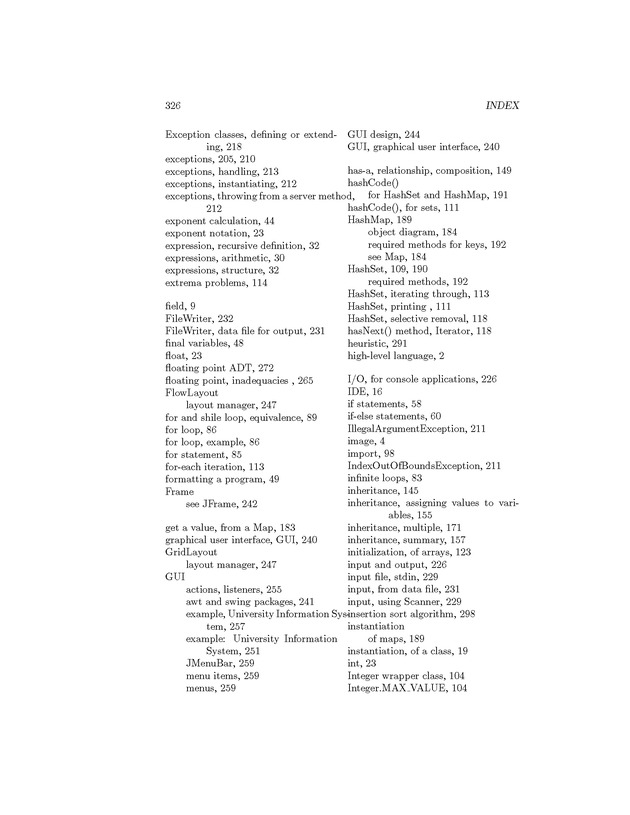 Introduction to Computer Science with Java Programming - Page 326